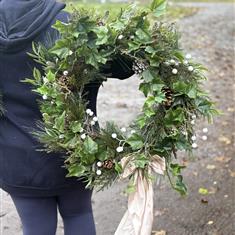 Naturally nude wreath - Artificial 